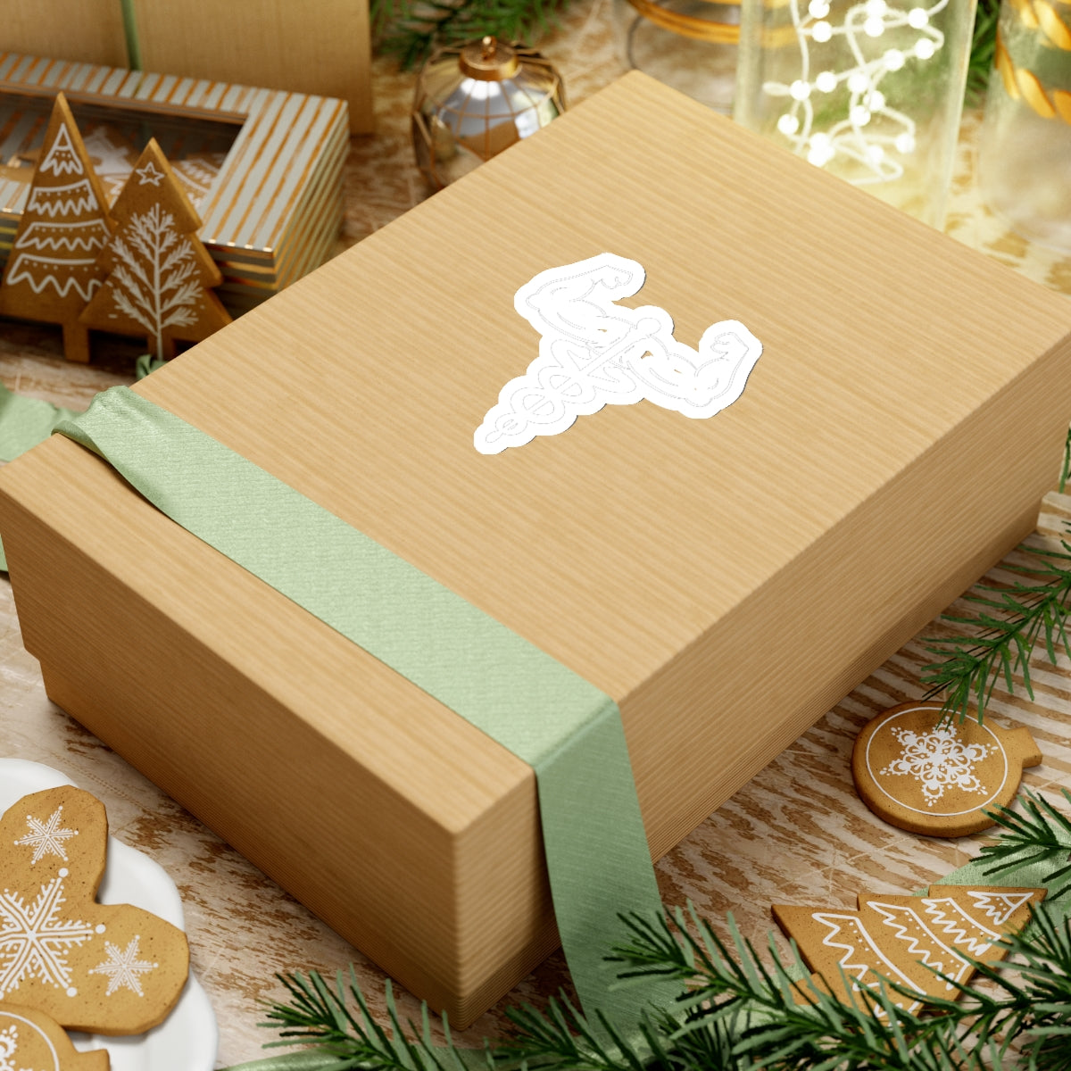 White Kiss-Cut Stickers