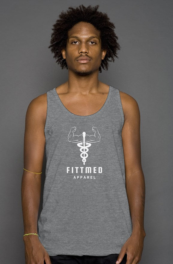 triblend tank grey