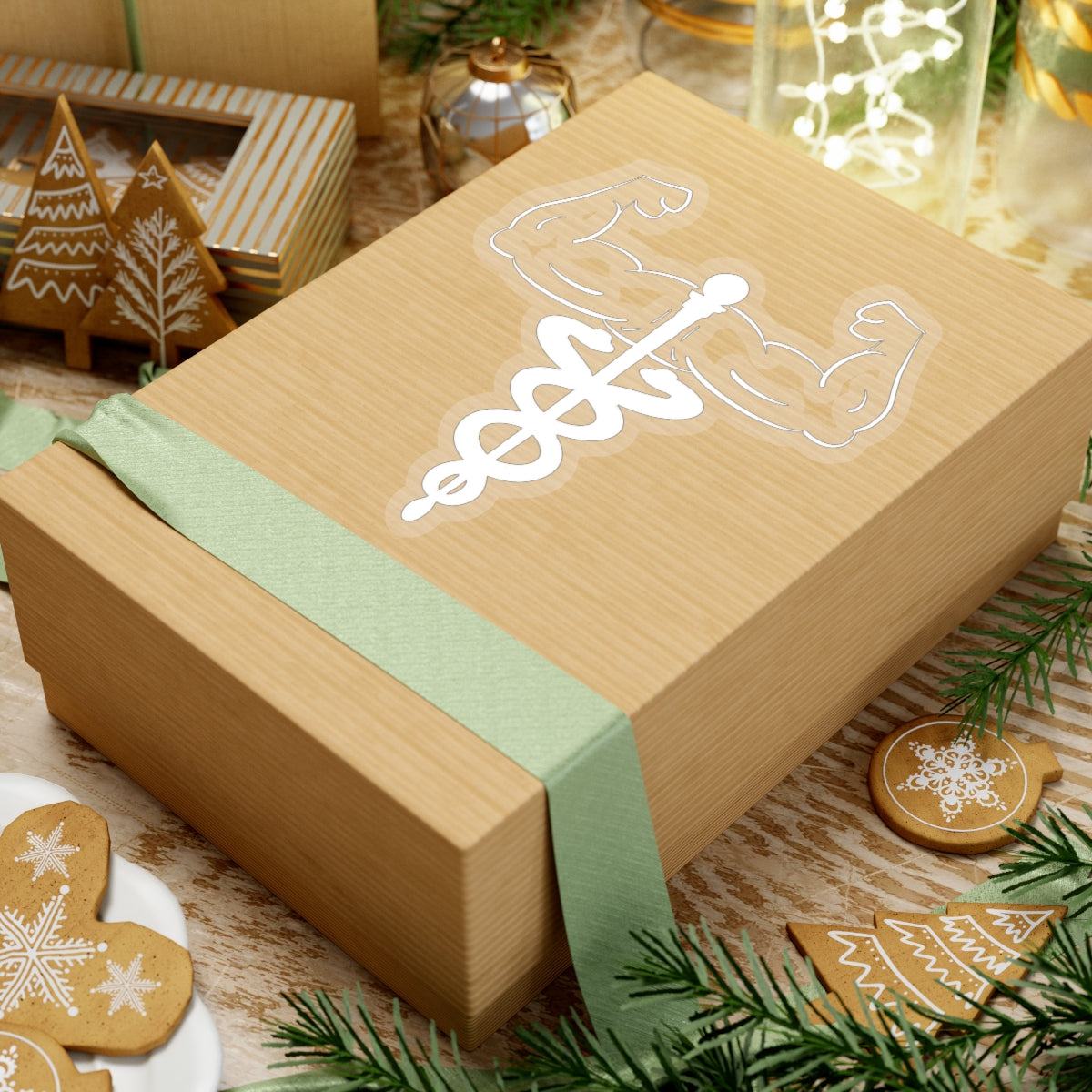 White Kiss-Cut Stickers