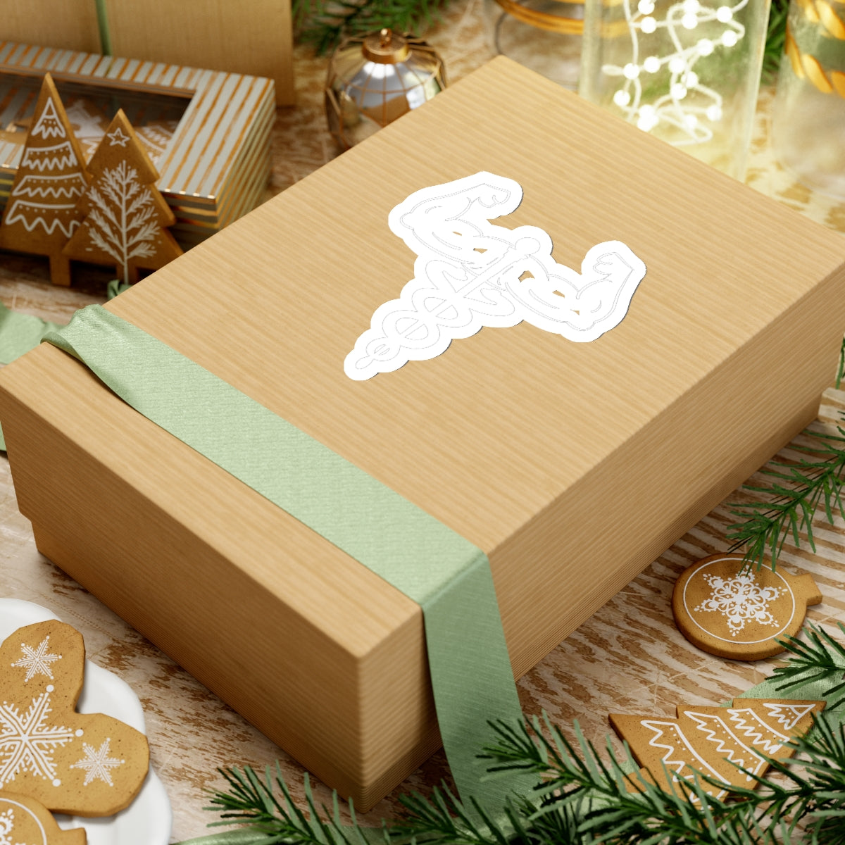 White Kiss-Cut Stickers