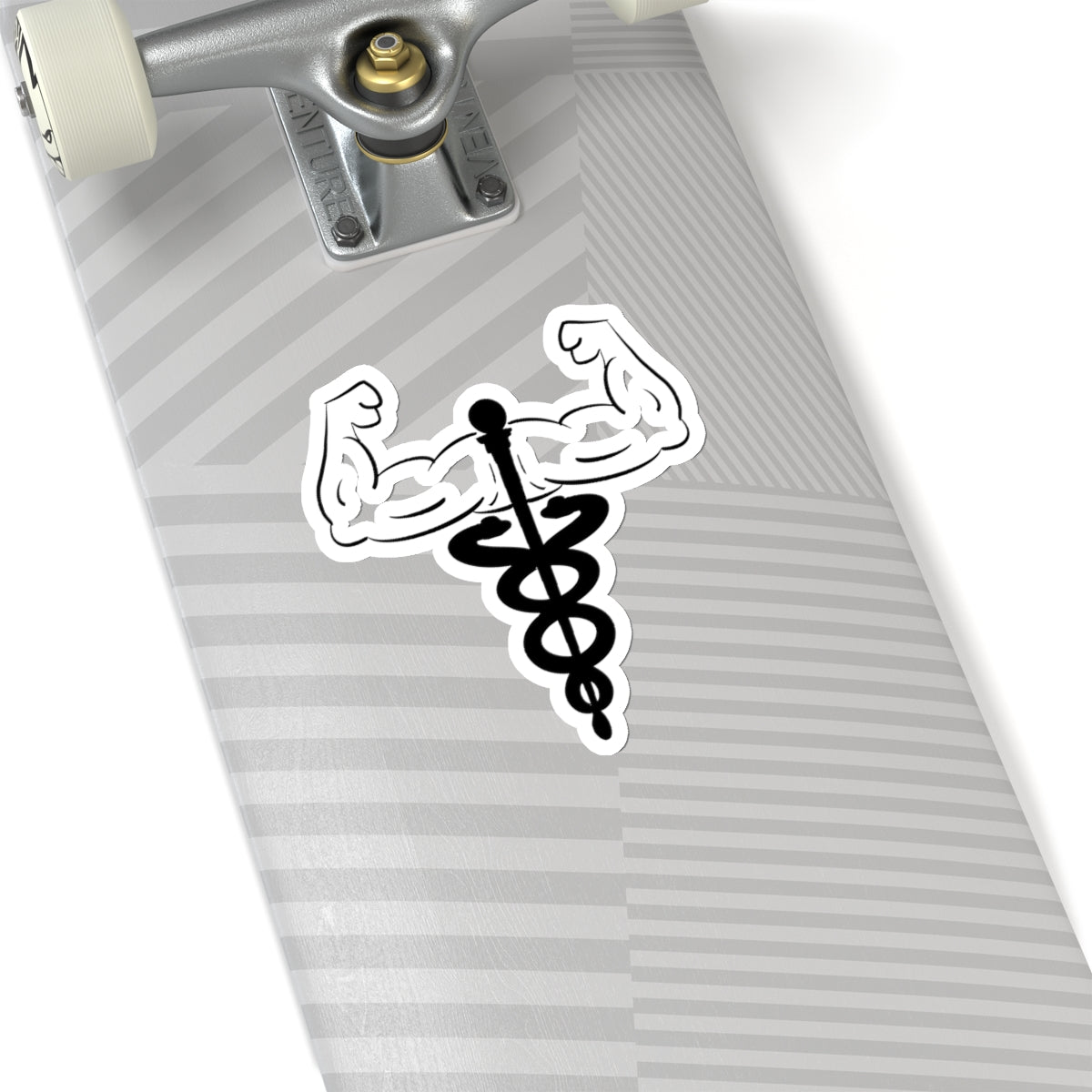 Black Kiss-Cut Stickers