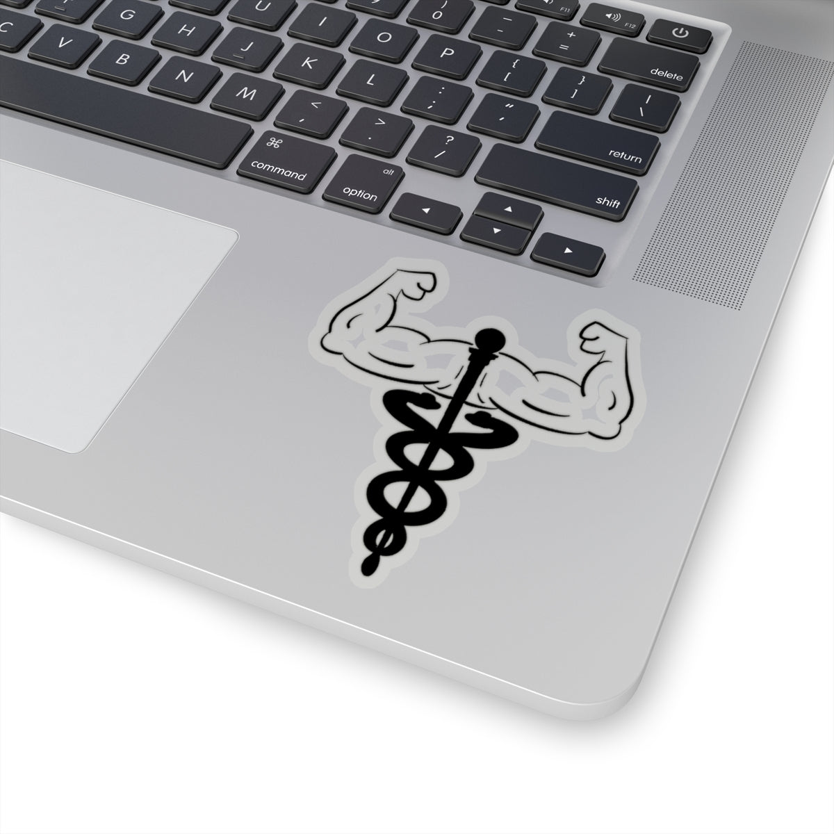 Black Kiss-Cut Stickers