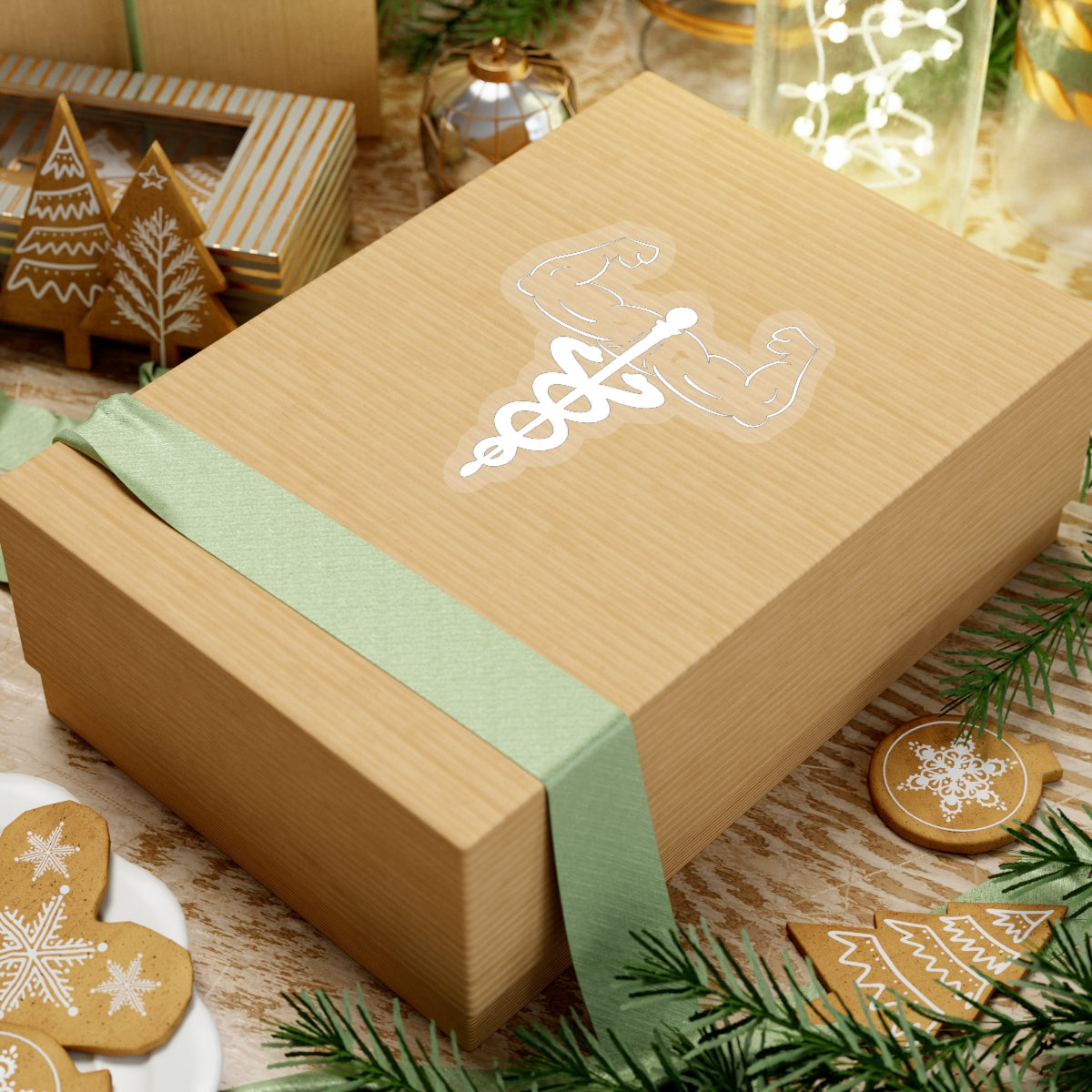 White Kiss-Cut Stickers