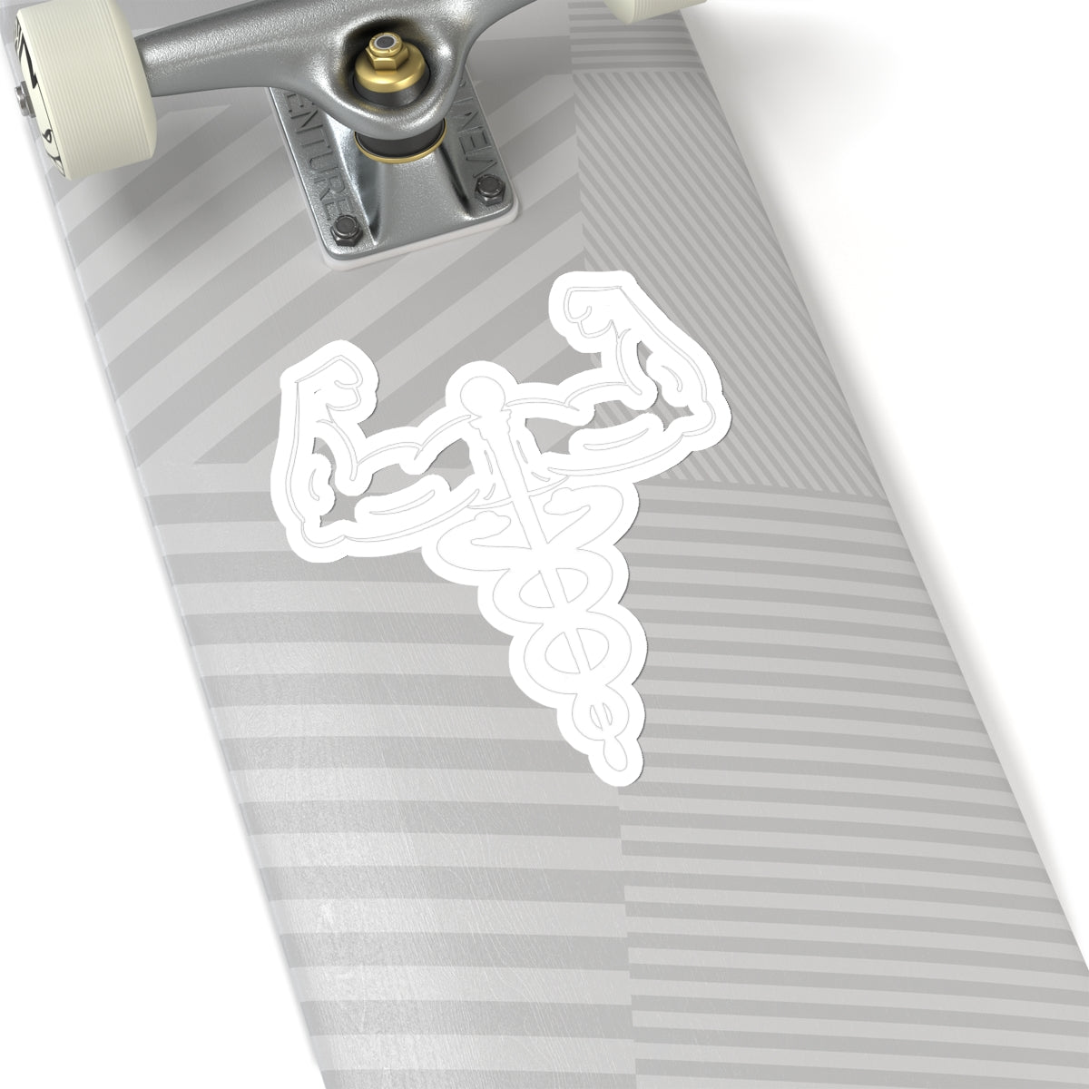 White Kiss-Cut Stickers