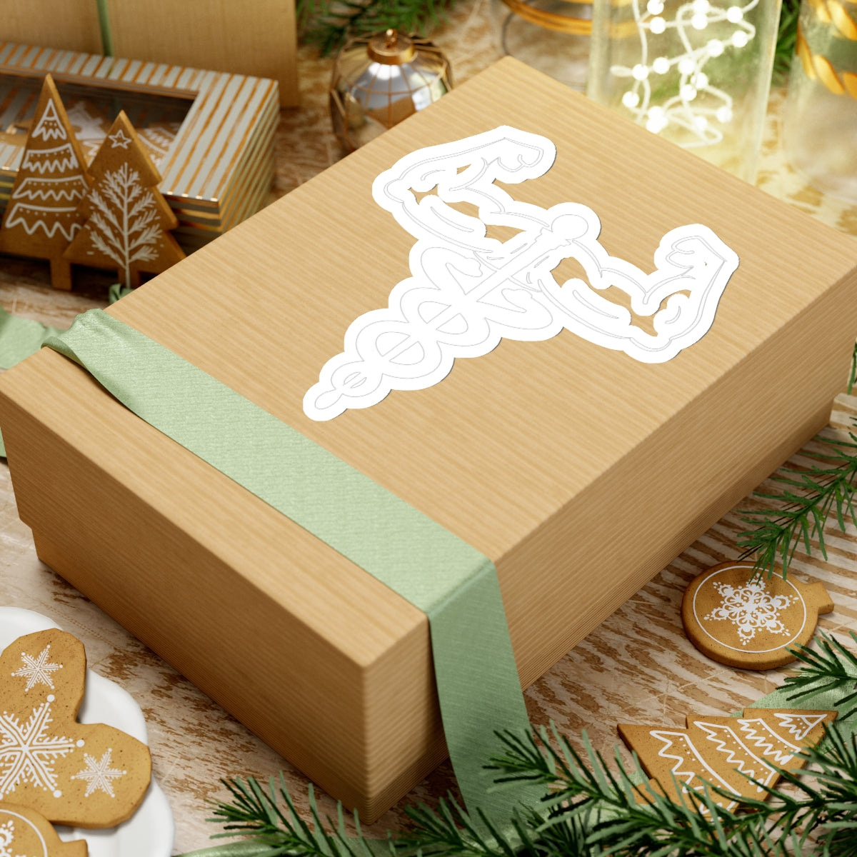 White Kiss-Cut Stickers